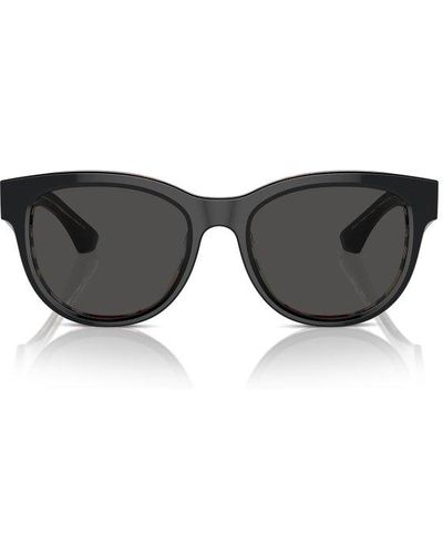 Burberry Round Frame Sunglasses - Grey