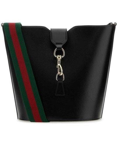 Gucci Medium Bucket Shoulder Bag - Black