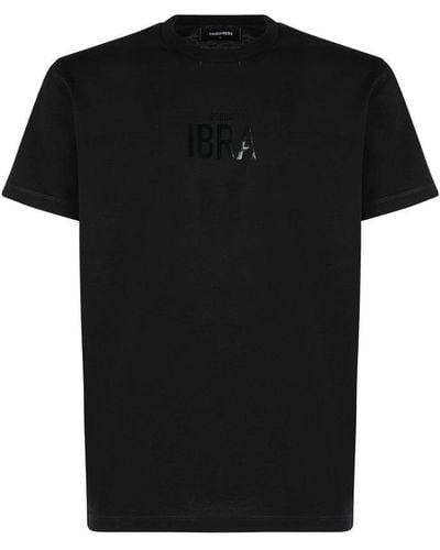DSquared² T-shirt With Logo - Black
