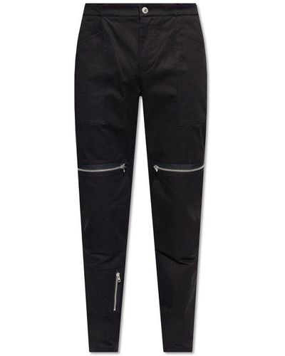 Moschino Cotton Pants - Black