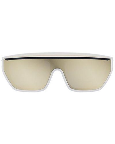 Dior Mask Frame Sunglasses - White
