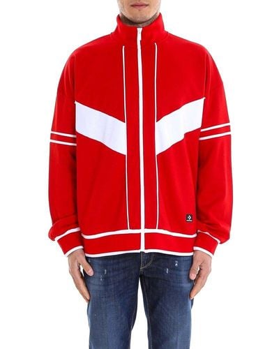 Red Converse Jackets for Men | Lyst