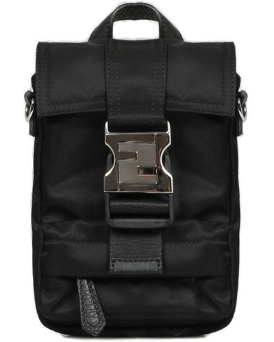Fendi Ness Mini Backpack - Black