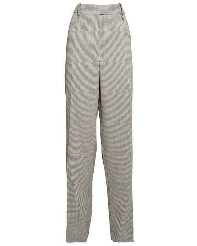 Alexandre Vauthier Wrap Tailored Trousers - Grey
