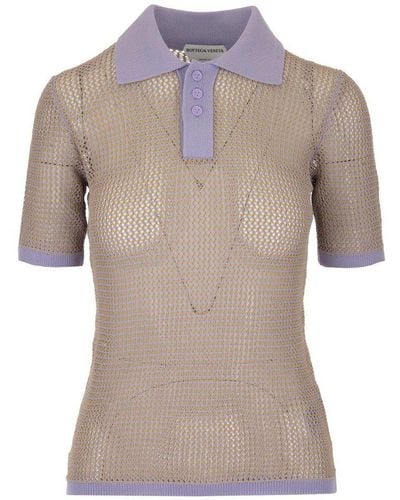 Bottega Veneta Knit Polo Shirt - Multicolour