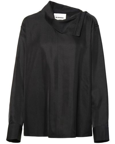 Jil Sander Oversized Shirt - Black