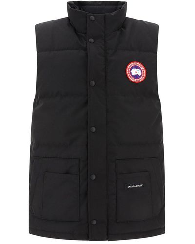 Canada Goose "Freestyle Crew" Vest Jacket - Black