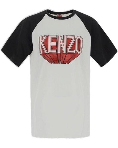 KENZO Raglan 3d T-shirt - Red