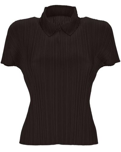 Pleats Please Issey Miyake Pleats Please Issey Miyake Monthly Colors April Top - Black