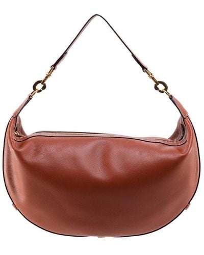 Celine Leandre Medium Shoulder Bag - Brown