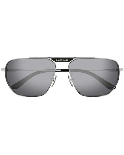 Balenciaga Pilot-frame Sunglasses - Gray