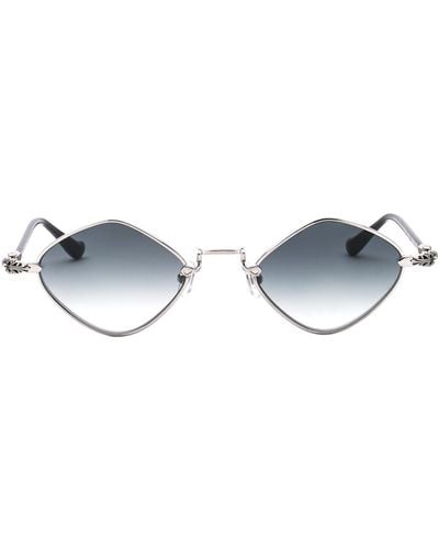 Chrome Hearts Diamond Frame Sunglasses - Multicolour