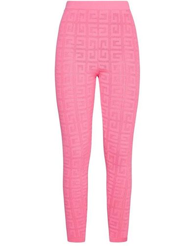 Givenchy 4g Knit leggings - Pink
