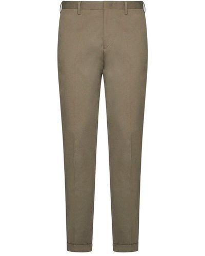 Paul Smith Mid-waisted Tailored Pants - Gray
