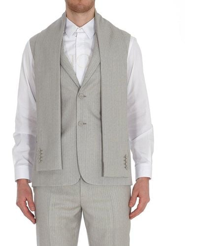 Dior Wool Vest Gilet - Gray