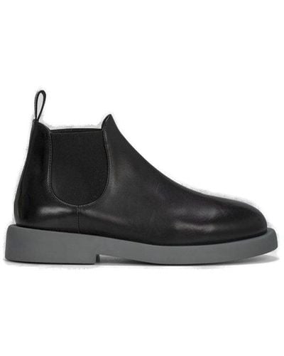 Marsèll Gommello Round-toe Boots - Black