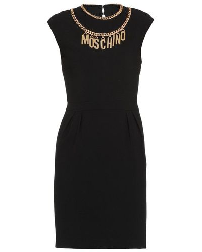 Moschino Dresses Black