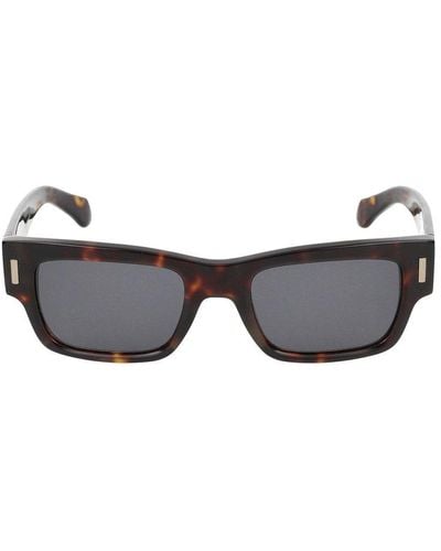 Ferragamo Rectangular Frame Sunglasses - Black