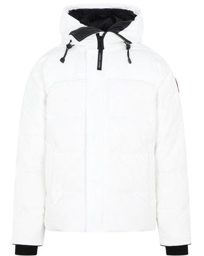 Canada Goose Macmillan Hooded Jacket - White