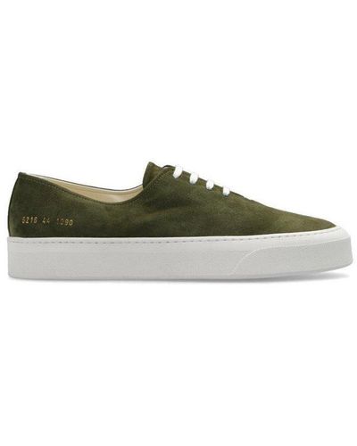 Common Projects Four Hole Lace-up Sneakers - Green