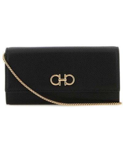 Ferragamo Wallets - Black