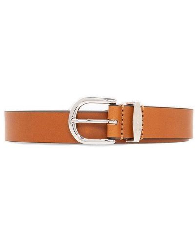 Isabel Marant ‘Zaddh’ Leather Belt - Brown