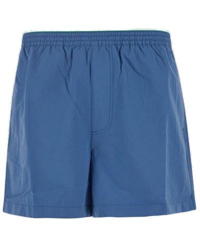 Bottega Veneta Elasticated Waist Swim Shorts - Blue