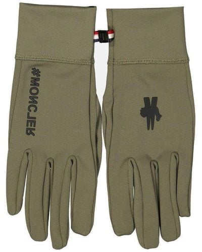 3 MONCLER GRENOBLE Day Namic Gloves - Green