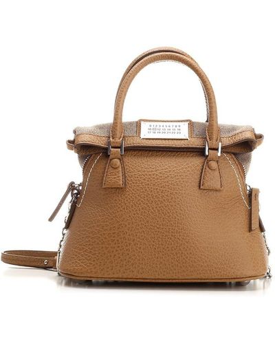 Maison Margiela Micro 5ac Handbag - Brown