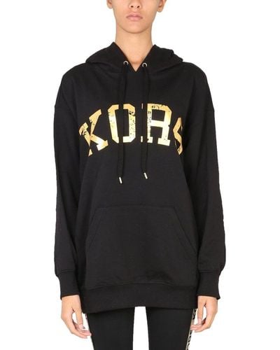 Michael Kors Sweatshirt With Logo - Black