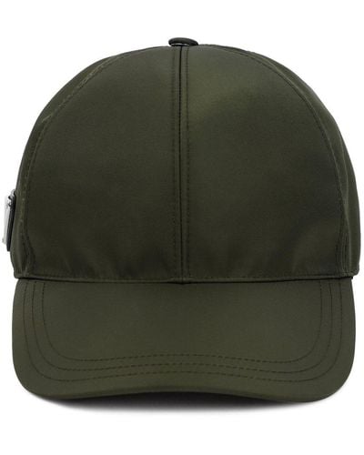 Prada Re-nylon Baseball Cap - Green