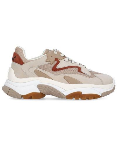Ash Beige Leather Addict Sneakers in White Lyst UK