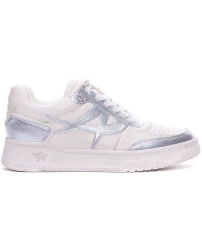 Ash Blake Low-top Lace-up Trainers - White