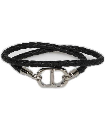 Dior Italic Chain Link Bracelet Silver-Finish Brass and White Crystals |  DIOR | Chain link bracelet silver, Chain link bracelet, Mens accessories  bracelet