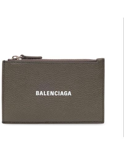Balenciaga Cash Large Long Cardholder - Metallic