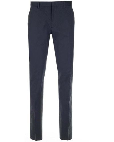 Zegna Blue Tailored Pants