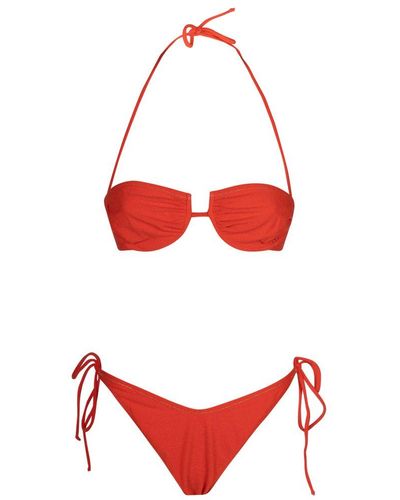 Reina Olga Penny Bikini Set - Red