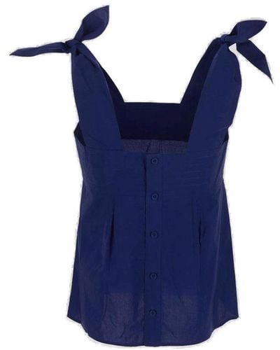 See By Chloé Sleeveless Top - Blue