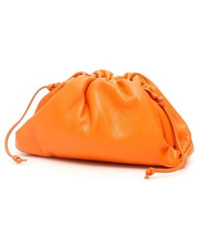 Bottega Veneta The Mini Pouch Bag - Orange