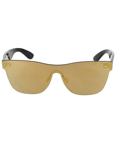 Retrosuperfuture Geometric Frame Sunglasses - Metallic