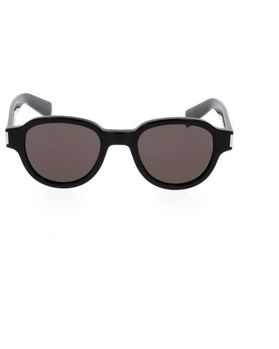 Saint Laurent Wayfarer Frame Sunglasses - Black