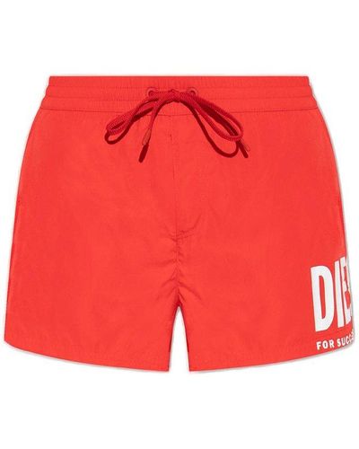 DIESEL Bmbx Mike Swim Shorts - Red