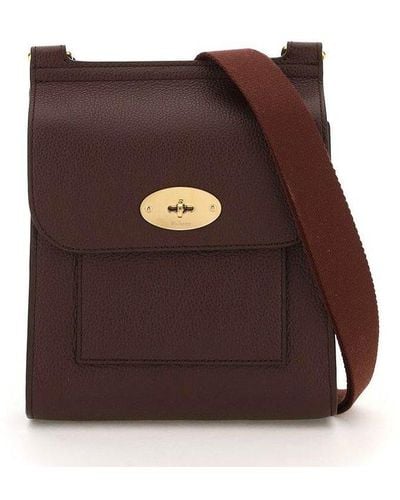 Mulberry Antony N Classic Twist-lock Shoulder Bag - Red