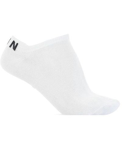 DSquared² Socks With Logo, - White