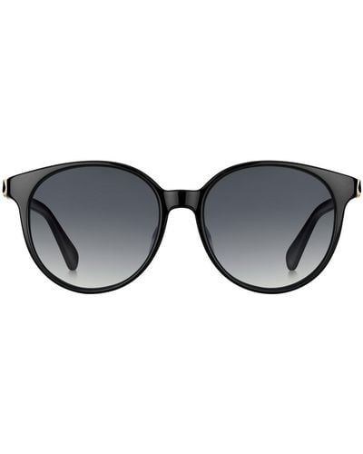 Kate Spade Eliza Round-toe Sunglasses - Black