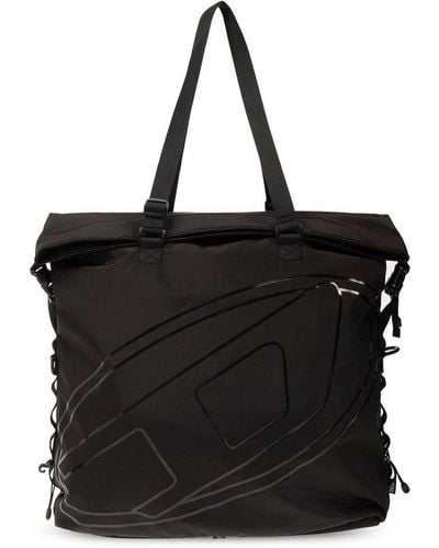 DIESEL ‘Drape’ Shopper Bag - Black