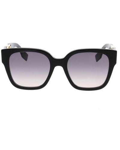 Fendi Cat-eye Frame Sunglasses - Black