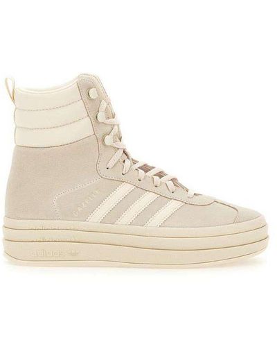 adidas Originals Gazelle Boot W High-top Lace-up Sneakers - Natural