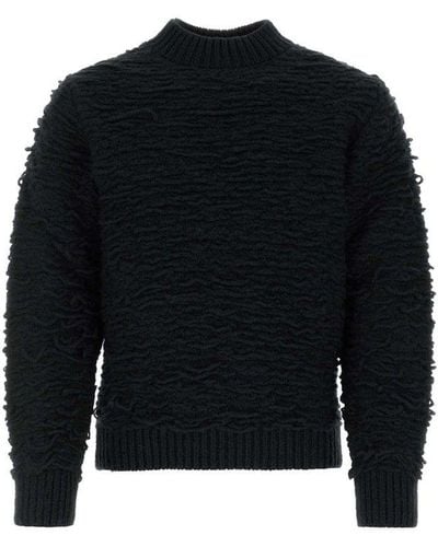 Dries Van Noten Mello Crewneck Sweater - Black