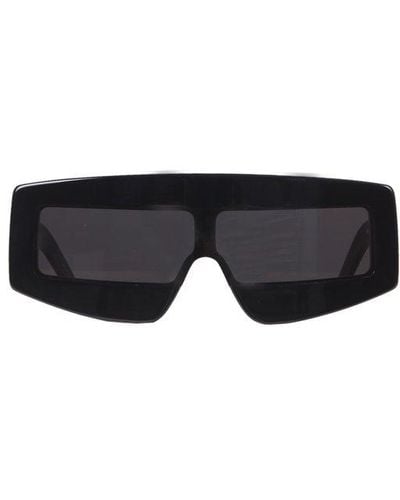 Rick Owens Phleg Shield Sunglasses - Gray